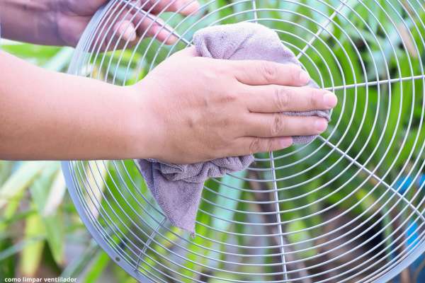 como limpar ventilador