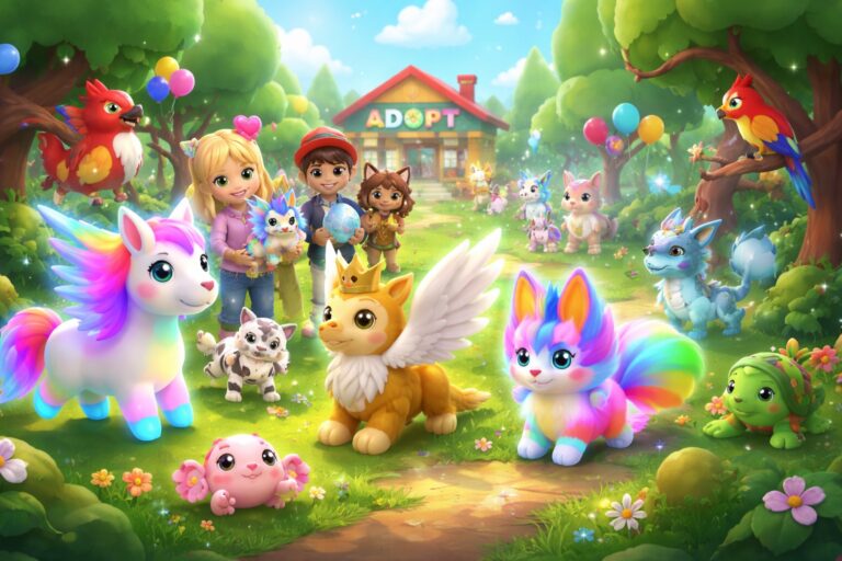 Como ganhar pets raros no Adopt Me