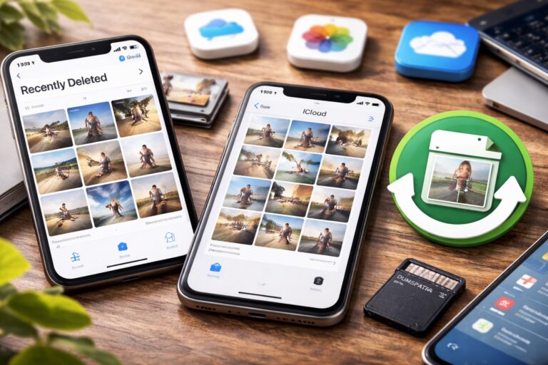 Como recuperar fotos apagadas no iOS